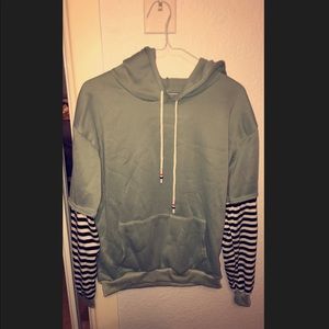 Teal hoodie